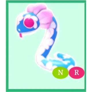 Neon blossom snake ride