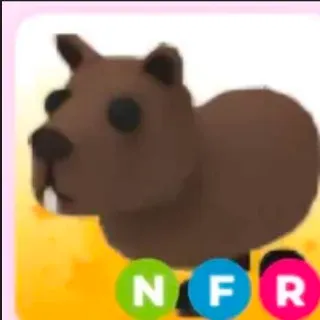 Neon Capybara Fly Ride