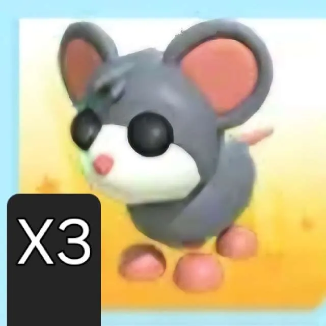 X3 Mouse X3 - Adopt Me Game Item - Gameflip