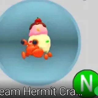 N Ice Cream Hermit Crab