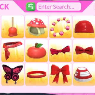 12 Item Red Petwear Bundle
