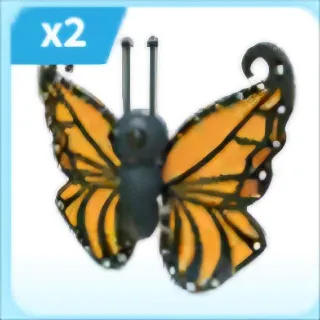 2X Orange Butterfly X2