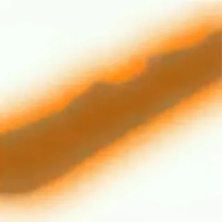 Neon Orange Snowboard