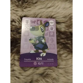Kitt Animal Crossing Amiibo Card