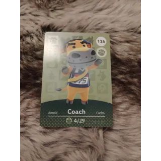 Coach Animal Crossing Amiibo Card