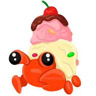 Ice Cream Hermit Crab