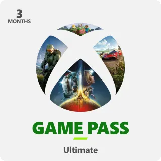 Xbox Game Pass Ultimate - 3-Month Membership 