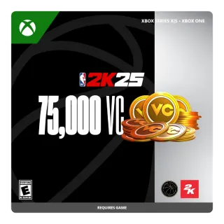 NBA 2K25: 75,000 Virtual Currency Pack- Xbox One, Xbox Series X|S