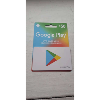 Google Play Gift Card, $50