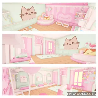 Pusheen Grinding Home