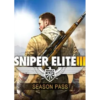 Sniper Elite 3 and Season Pass DLC (PC) Steam Key GLOBAL