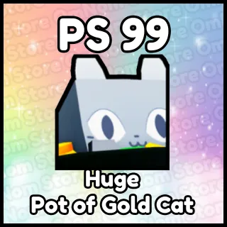 Huge Pot of Gold Cat