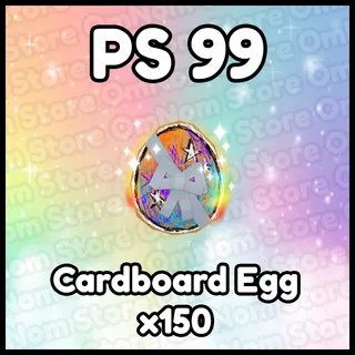x150 Cardboard Egg