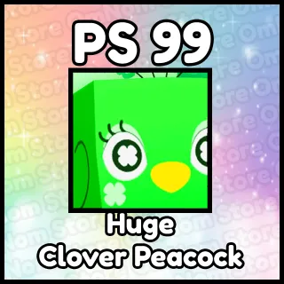 Huge Clover Peacock