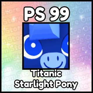 Titanic Starlight Pony