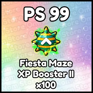 x100 Fiesta Maze XP Booster II