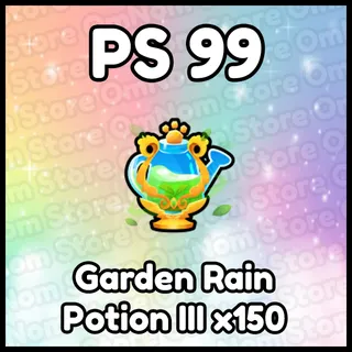 x150 Garden Rain Potion III