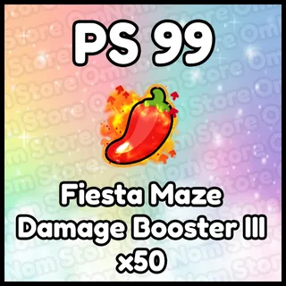 x50 Fiesta Maze Damage Booster III