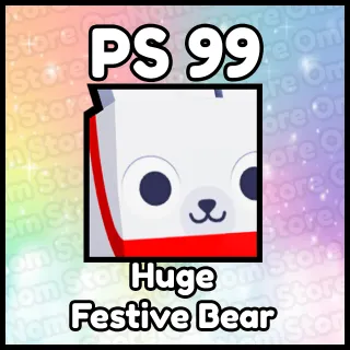x5 Huge Festive Bear