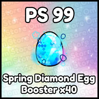 x40 Spring Diamond Egg Booster