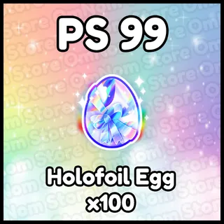 x100 Holofoil Egg