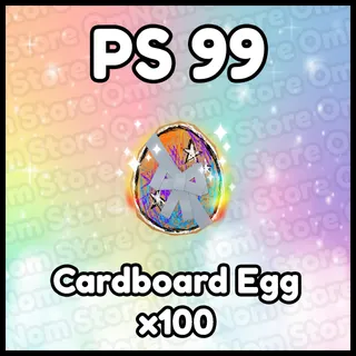 x100 Cardboard Egg