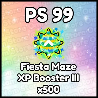 x500 Fiesta Maze XP Booster III
