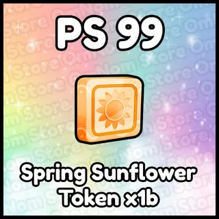 x1b Spring Sunflower Token