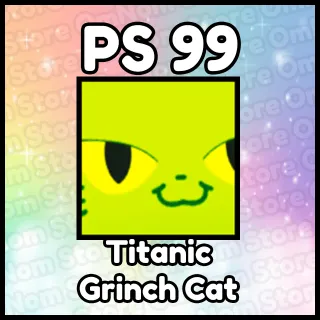 Titanic Grinch Cat
