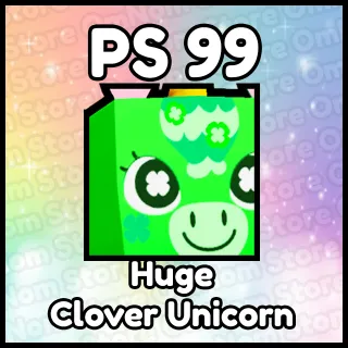 Huge Clover Unicorn