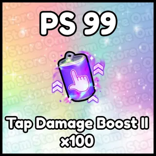 x100 Tap Damage Booster II