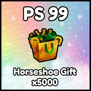 x5000 Horseshoe Gift