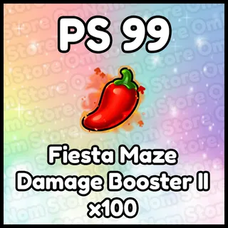 x100 Fiesta Maze Damage Booster II