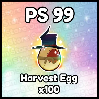 x100 Harvest Egg