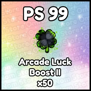 x50 Arcade Luck Boost II