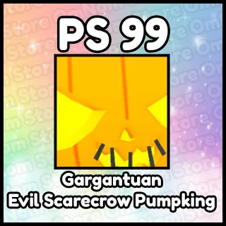 Gargantuan Evil Scarecrow Pumpking