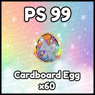 x60 Cardboard Egg