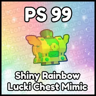 Shiny Rainbow Lucki Chest Mimic