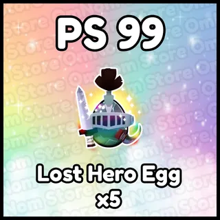 x5 Lost Hero Egg