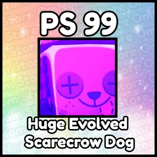 Huge Evolved  Scarecrow Dog