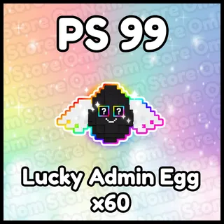 x60 Lucky Admin Egg