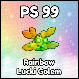 Rainbow Lucki Golem