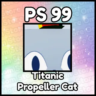 Titanic Propeller Cat