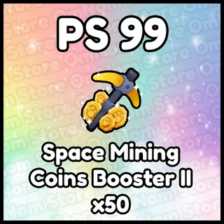 x50 Space Mining Coins Booster II