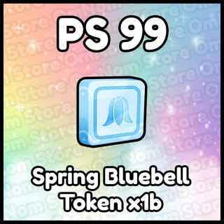 x1b Spring Bluebell Token