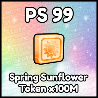 x100M Spring Sunflower Token