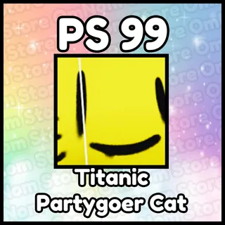 Titanic Partygoer Cat