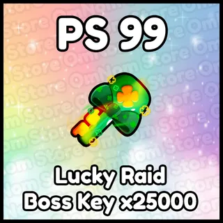 x25000 Lucky Raid Boss Key