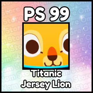 Titanic Jersey Lion