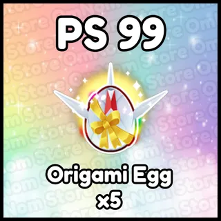 x5 Origami Egg